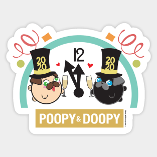 Poopy & Doopy Sticker